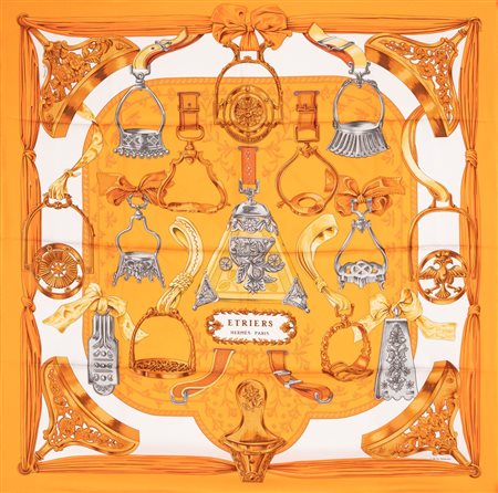 Hermès - Foulard Etriers, 1990