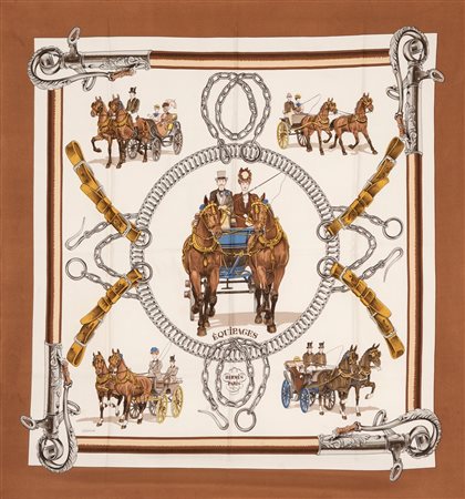 Hermès - Foulard Equipages, 1973