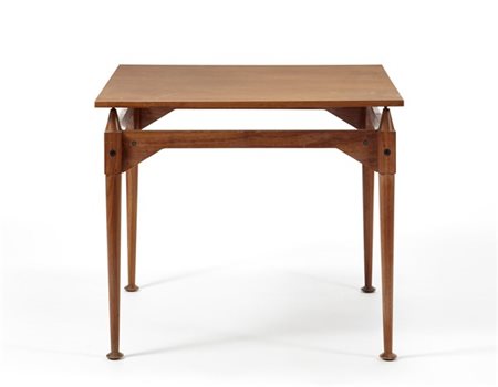Franco Albini Tavolo modello "TL5". Esecuzione Poggi, Pavia, 1951-53. Legno di t