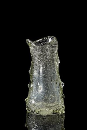 Ercole Barovier Vaso "a mugnoni". Barovier & Toso, Murano, 1938ca. Vetro soffiat