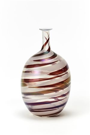 Carlo Scarpa Vaso della serie "a pennellate". Venini, Murano, 1942ca. Corpo di f
