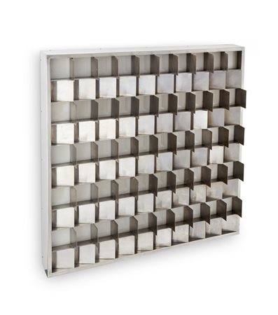 Gianfranco Fini Pannello luminoso modello "Programma". Produzione New Lamp, Ital