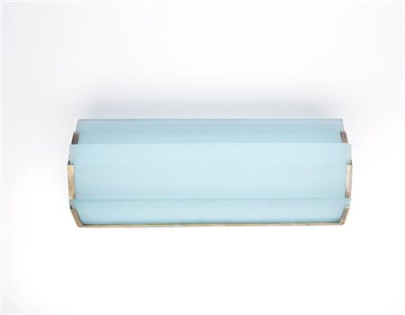 Jean Perzel (Attribuito)
Applique Déco di forma geometrica con struttura in otto