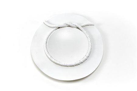 Lino Sabattini "Cappello"
Scultura prototipo in metallo e corda spruzzata bianca