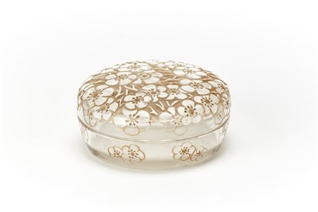 Lalique Boite ronde "Emiliane" detta anche "Eglantine". Francia, modello del 192