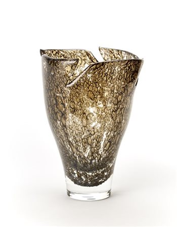 Toni Zuccheri Grande vaso della serie "Grovigli". Venini, Murano, 2008. Edizione