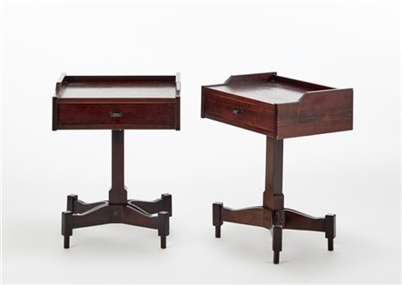 Claudio Salocchi Lotto composto da due comodini a un cassetto. Produzione Sorman