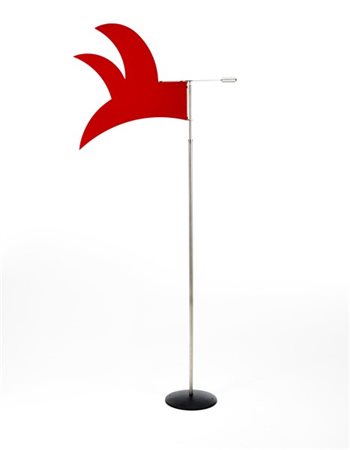 Afra Scarpa (1937-2011) e Tobia Scarpa (1935) Segnavento modello "Gallo Rosso".