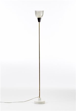 Ignazio Gardella Lampada da terra modello "LTE6 Coppa Vetro Aperta". Produzione