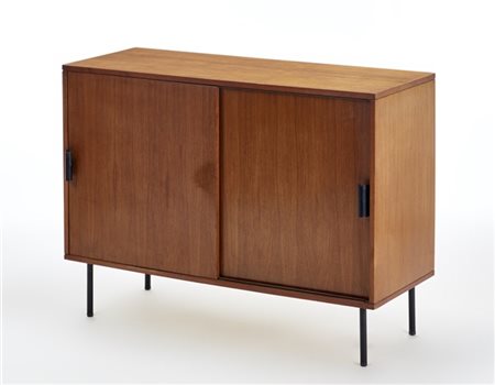 Leonardo Fiori Mobiletto a due ante scorrevoli. Produzione ISA, Ponte San Pietro