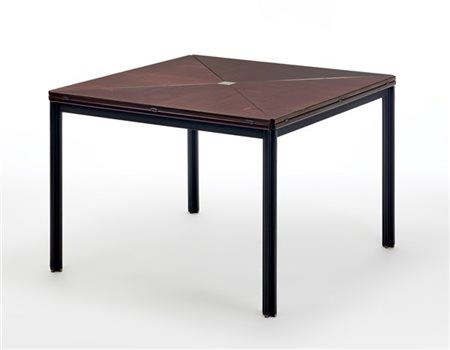 Eugenio Gerli e Mario Cristiani Tavolo pieghevole modello "T92". Produzione Tecno, Varedo, 1960. G