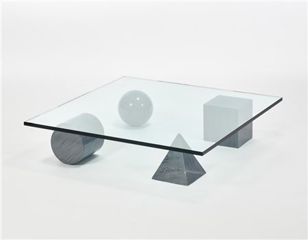 Massimo Vignelli (1931-2014) e Lella Vignelli (1934-2016) Tavolino da caffè mode