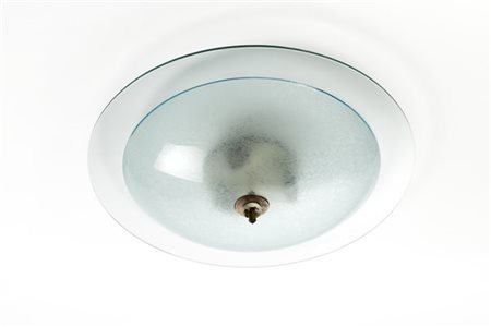 Fontana Arte (Attribuito)
Lampada da soffitto con struttura in metallo verniciat