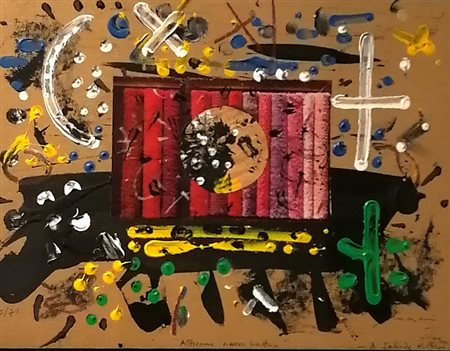 Phillip Martin, Senza Titolo, 1971