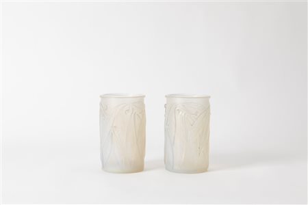 Lalique - Coppia di vasetti
