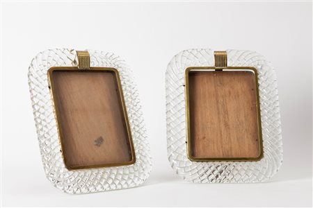 Ercole Barovier - Coppia di portafoto