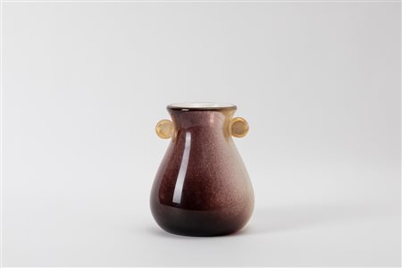 Archimede Seguso - Vaso serie ‘Polveri’
