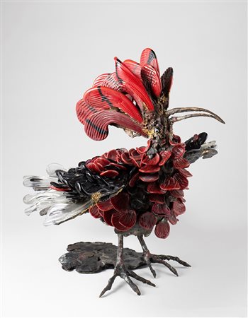 Toni Zuccheri per Venini - Figura di Upupa 