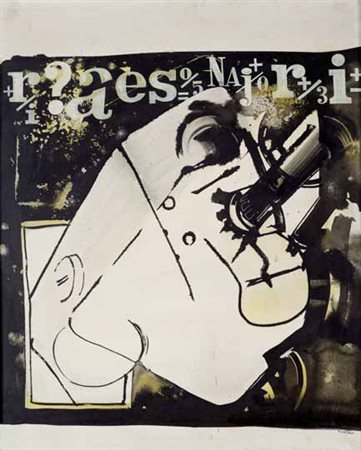 Gianni Bertini Pisa 1922 – Caen 2010 SPHINX SPHÈRE, 1965 olio su tela, cm...