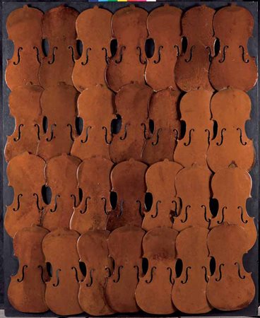 Arman Nizza 1928 – New York 2005 SENZA TITOLO, 2005 violini in metallo,...