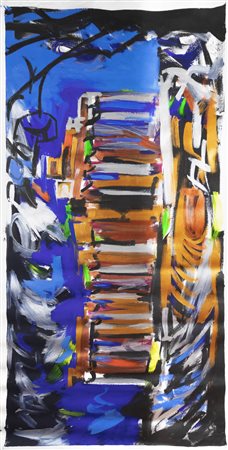 ALFONSO MANGONE<BR>Altavilla Salentina (SA) 1958<BR>"Il tempio di Selinunte" 2014