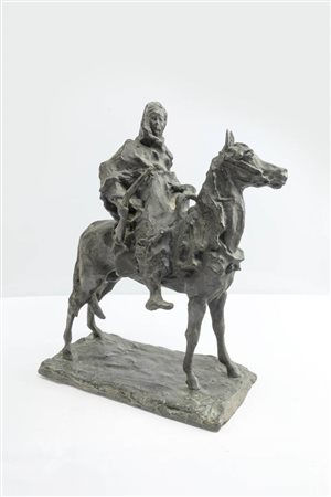 PAOLO TROUBETZKOY<BR>Intra (NO) 1866 - 1938 Suna (NO)<BR>"Beduino a cavallo"