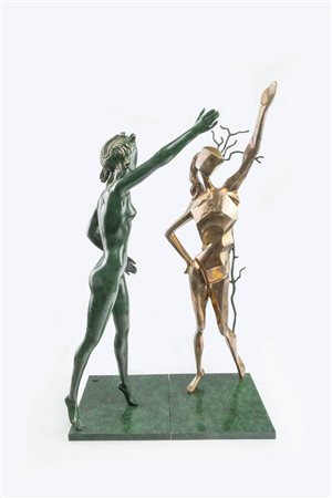 SALVADOR DALI'<BR>Figueres (E) 1904 - 1989<BR>"Omaggio a Tersicore" 1977-1984