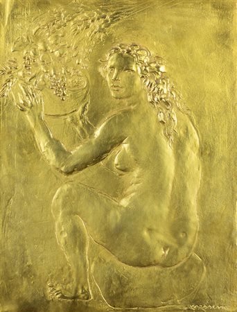 FRANCESCO MESSINA<BR>Linguaglossa (CT) 1900 - 1995 Milano<BR>"Genesis I" 1976