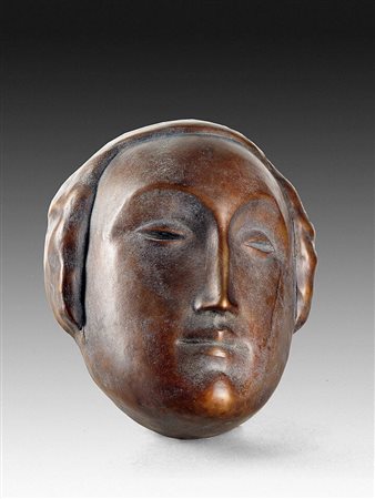 GIORGIO MORIGI<BR>1908 - 1941<BR>"Testa déco" 1935 circa