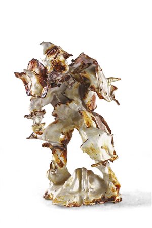 PIERO CERATO<BR>Torino 1946 - 2011<BR>"Guerriero con lo scudo"