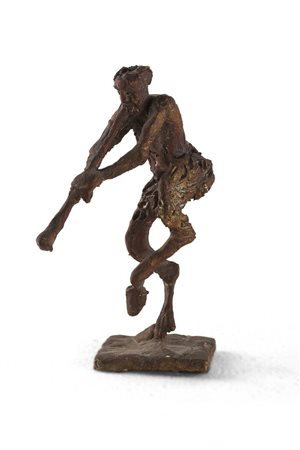 PIERO CERATO<BR>Torino 1946 - 2011<BR>"Fauno che suona il flauto"