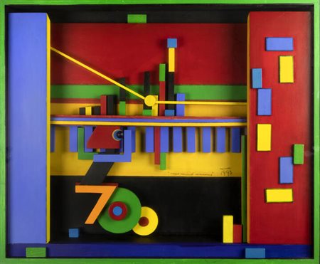 MARIO MOLINARI<BR>Coazze (TO) 1930 - 2001 Torino<BR>"Viaggio pressoché matrimoniale" 1993