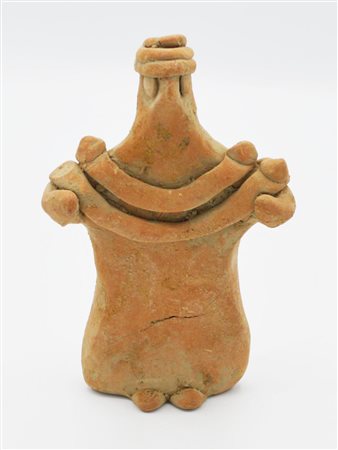 STATUETTA CIPRIOTA PIATTA DATAZIONE: VIII-VII sec. a. C. MATERIA E TECNICA:...
