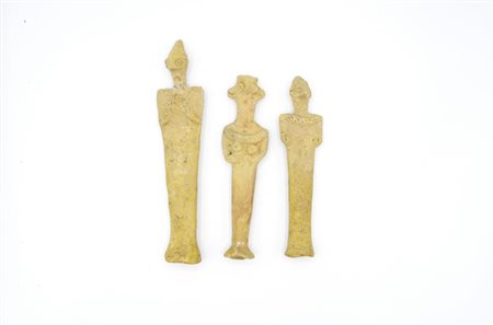 DIVINITA' FEMMINILI SIRO ITTITE DATAZIONE: 2.500-2.000 a. C. MATERIA E...