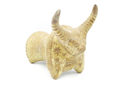 ZEBU' DATAZIONE: III-II millennio a. C. MATERIA E TECNICA: argilla depurata...