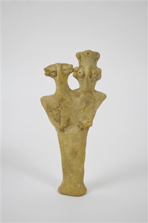 DIVINITA' DUPLICE DATAZIONE: 2.500-2.000 a. C. MATERIA E TECNICA: argilla...