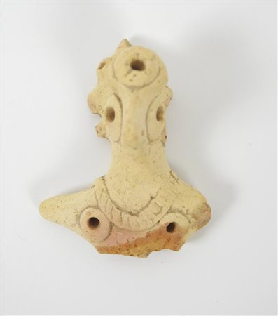 TESTA FEMMINILE DATAZIONE: 2.500-2.000 a. C. MATERIA E TECNICA: argilla...