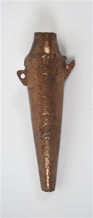 ALABASTRON IN BRONZO DATAZIONE: VI-IV sec. a. C. MATERIA E TECNICA: bronzo...