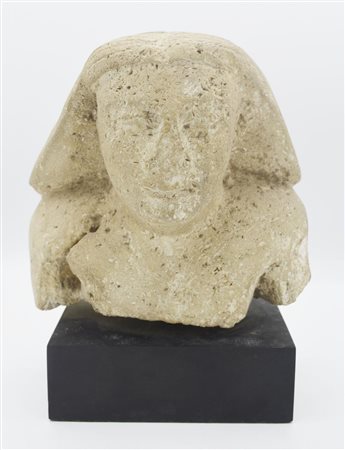 IMPORTANTE STATUA MASCHILE EGIZIA DATAZIONE: V Dinastia 2494-2345 a. C...