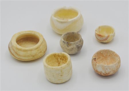 SEI VASETTI NEOLITICI MESOPOTAMICI DATAZIONE: X-IX millennio a. C. MATERIA E...