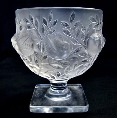 Lalique - Coppa Elizabeth - Vetro h.cm.13,5