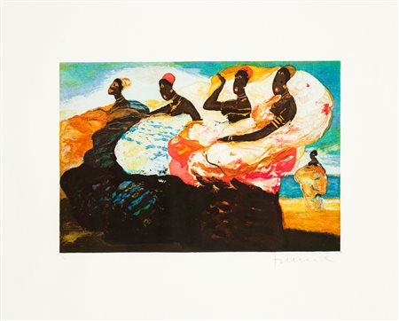 SALVATORE FIUME (1915-1997) - Senza Titolo