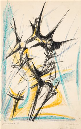 CARMELO CAPPELLO (1912-1996) - Senza Titolo, 1958