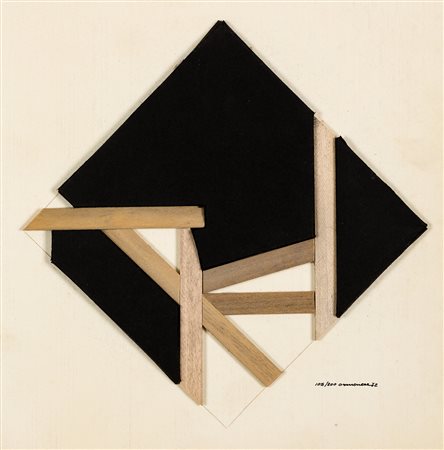 BEN ORMENESE (1930-2013) - Rilievo IMF, 1972