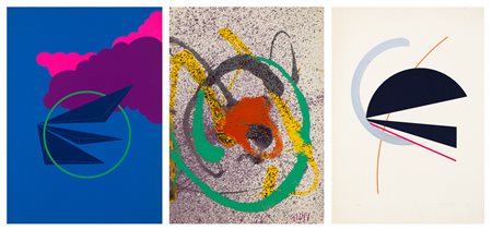 AUTORI VARI (M. FESTA, GIUSI) - Lotto unico di 3 opere