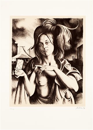 GREGORIO SCILTIAN (1900-1985) - Gitana, 1974