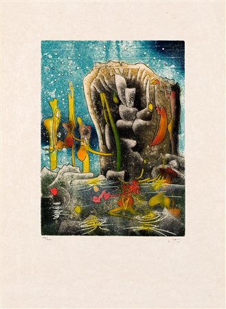ROBERTO SEBASTIAN ANTONIO MATTA (1911-2002) - Ninphée, 1979