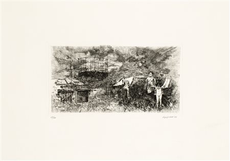 RENZO VESPIGNANI (1924-2001) - Senza Titolo, 1983