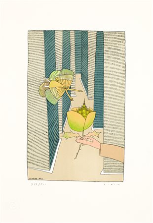 JEAN-MICHEL FOLON (1934-2005) - Milano, 1973