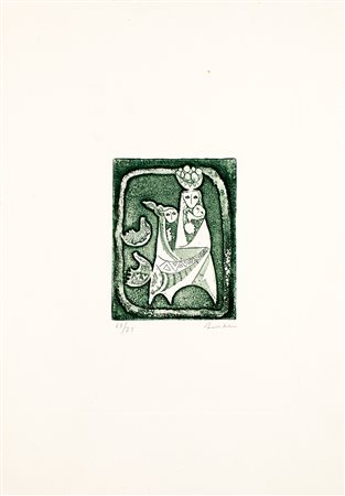 SAMI BURHAN (1929) - Senza Titolo